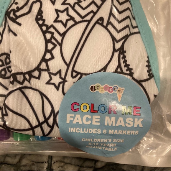 ISCREAM “Color Me” Face Mask - Picture 2 of 4